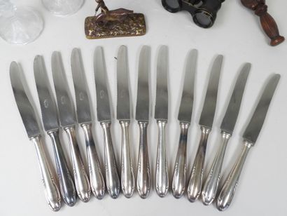 Lot de bibelots comprenant : 
- CHRISTOFLE,...