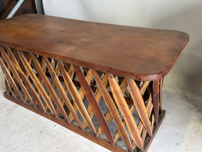 MEXICO.
Equipales.
Living room set in wood...