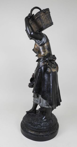 Auguste MOREAU (1834-1917), d'après. 
Jeune...