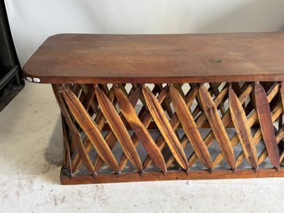 MEXICO.
Equipales.
Living room set in wood...