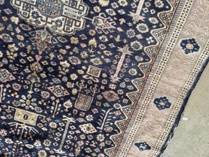IRAN, 20th century.
Hand-knotted wool rug...