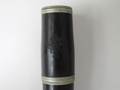 G. LEBLANC, à Paris. 
Clarinette, estampillée,...