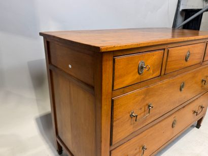 Louis XVI style cherrywood chest of drawers...