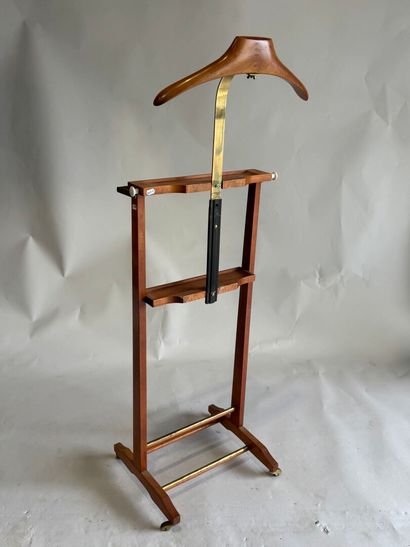 Servant or night valet in stained wood and...
