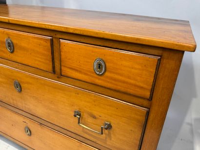 Louis XVI style cherrywood chest of drawers...