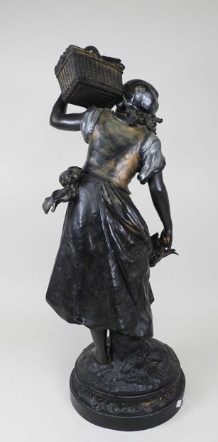 Auguste MOREAU (1834-1917), d'après. 
Jeune...