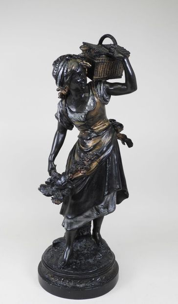 Auguste MOREAU (1834-1917), d'après. 
Jeune...