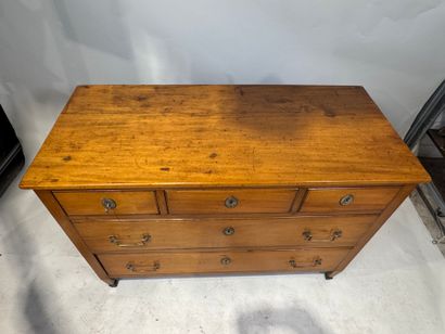 Louis XVI style cherrywood chest of drawers...