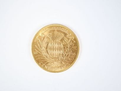 Pièce de 100 francs en or, Albert, Prince...
