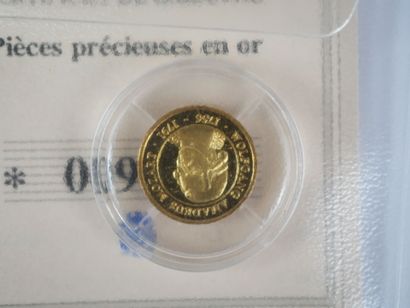 Ensemble de cinq pièces commémoratives en...