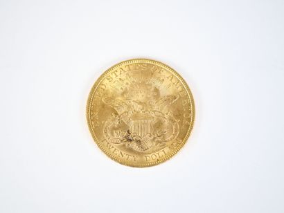 Pièce de 20 dollars US en or, Liberty, 1894,...