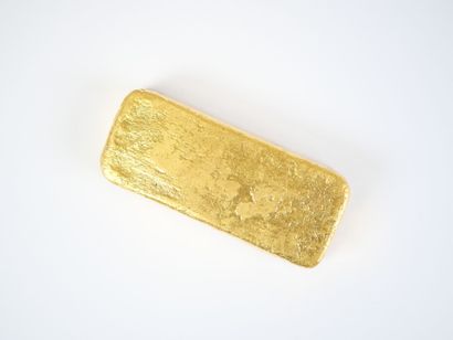 Lingot en or jaune d'1 kg (996,8 g), numéroté...