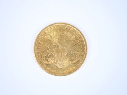 Pièce de 20 dollars US en or, Liberty, 1899,...
