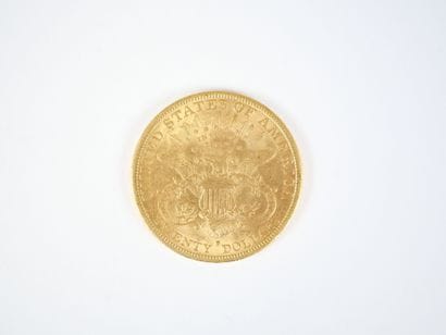 Pièce de 20 dollars US en or, Liberty, 1...