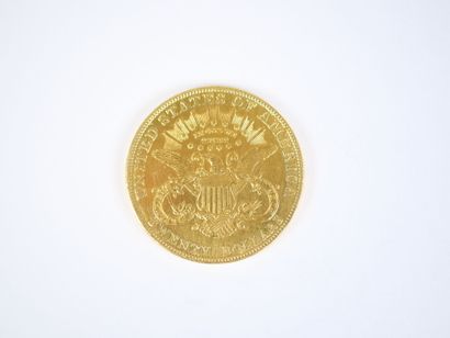 Pièce de 20 dollars US en or, Liberty, 1907,...