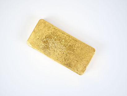 Lingot en or jaune d'1 kg (995 g), numéroté...