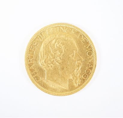 Pièce de 100 francs en or, Charles III, Prince...