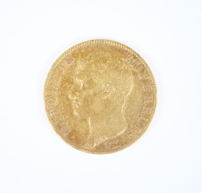Pièce de 40 francs en or, Napoléon Empereur...