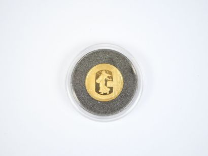 Pièce de 5 euros en or commémorative, 50ème...