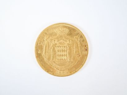 Pièce de 100 francs en or, Charles III, Prince...