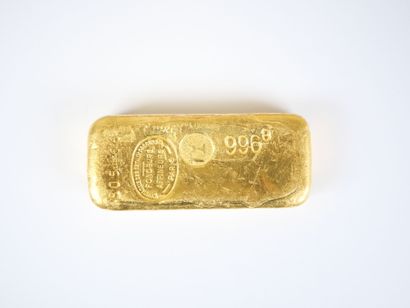 Lingot en or jaune d'1 kg (996,8 g), numéroté...