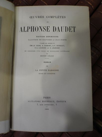 DAUDET, Alphonse
Complete Works [Illustrated]
Paris,...