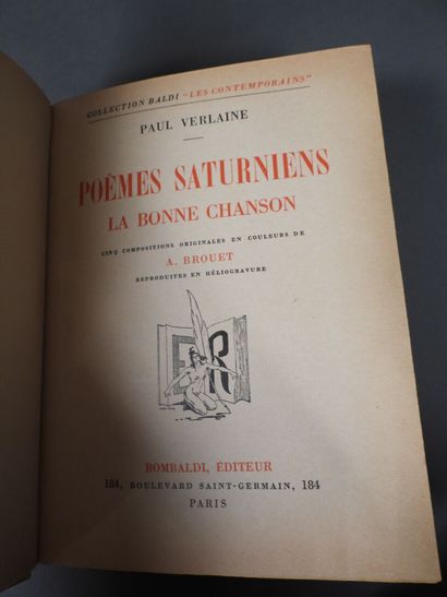 [MODERN ILLUSTRATED EDITIONS]
Verlaine-Brouet,...