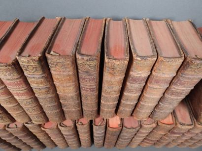 About 28 volumes in 12mo format, bound in...