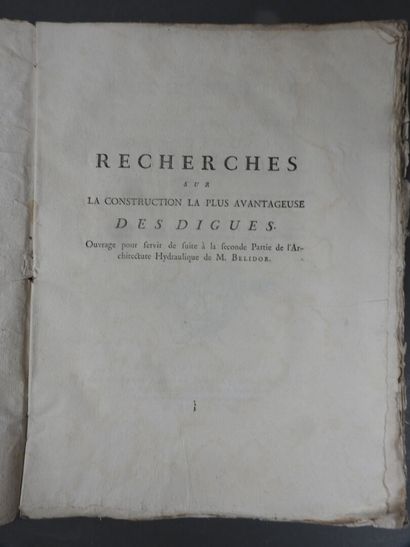 BOSSUT Abbé et VIALLET
Recherches sur la...