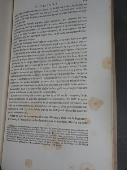 DULAURE
Histoire… de Paris, 1847. 3 volumes...