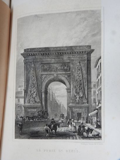 DULAURE
Histoire… de Paris, 1847. 3 volumes...