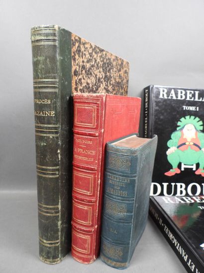 [DIVERS]
5 vol reliés XIX et XXème de formats...