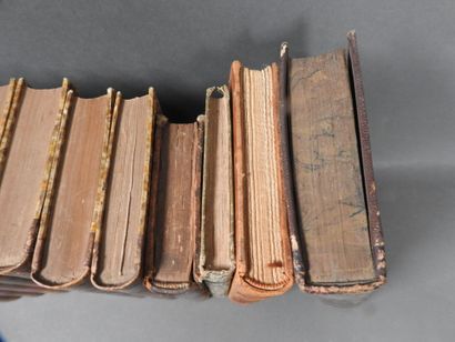 Approximately 18 volumes in 19th-century...