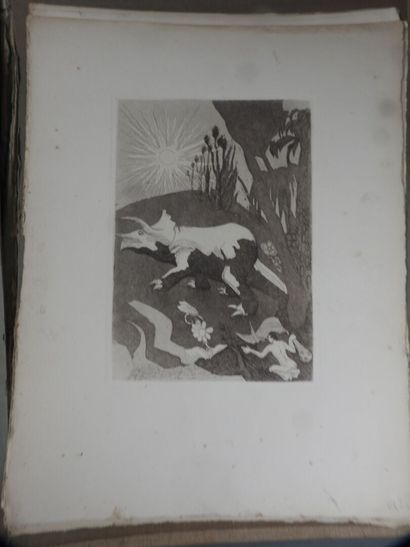 VILLEBOEUF André (1893-1956)
14 aquatintes...