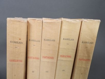 [RABELAIS - TOUCHET]
Gargantua and Pantagruel
Paris,...