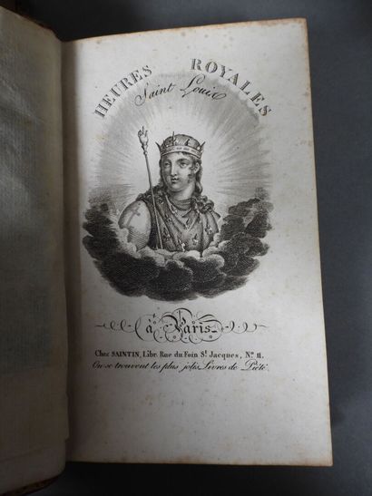 Approximately 7 religious volumes in various...