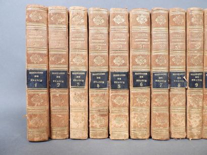 Approximately 22 16mo volumes in half-leather...