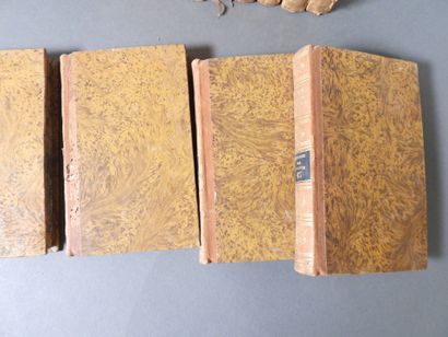 Approximately 22 16mo volumes in half-leather...