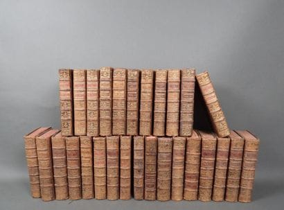 About 28 volumes in 12mo format, bound in...