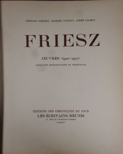 FLEURET-VILDRZAC-SALMON
FRIESZ
OEuvres (1901-1927)
50...