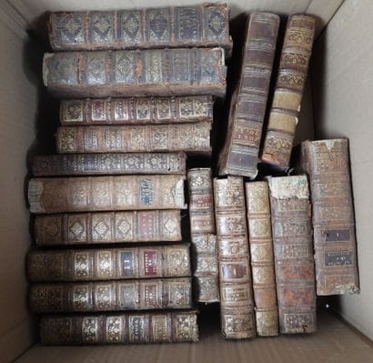 Approximately 17 bound volumes from the 17th...