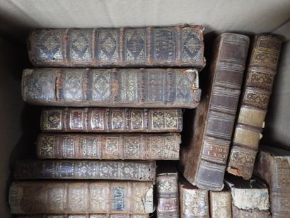 Approximately 17 bound volumes from the 17th...