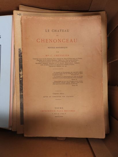 TOURAINE ET DIVERS
Environ 50 vol. ou plaquettes...