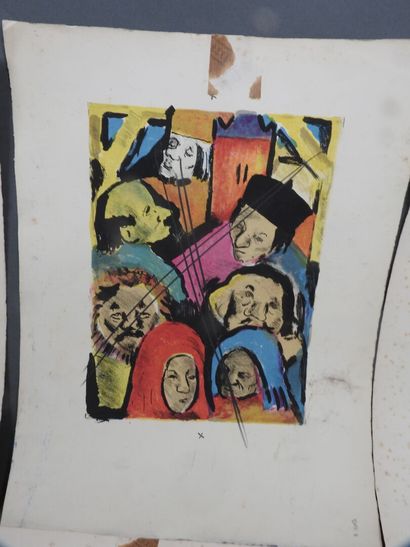 ESTAMPES PAR PIERRE AMBROGIANI (1907-1985)]
9...