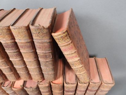 About 28 volumes in 12mo format, bound in...