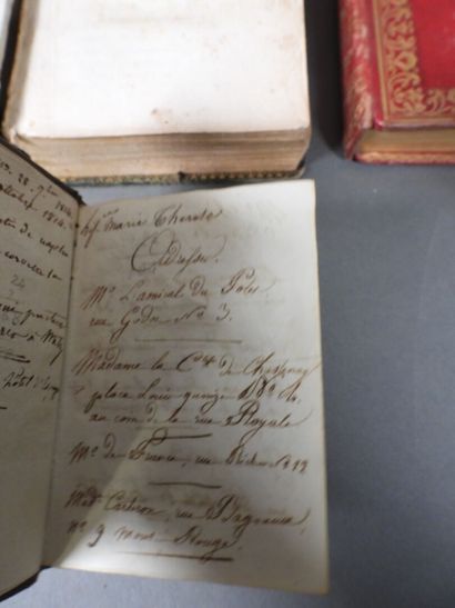 Approximately 7 religious volumes in various...