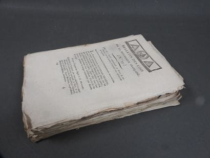 [REVOLUTION]
Bulletin des lois
Env. 25 brochures...