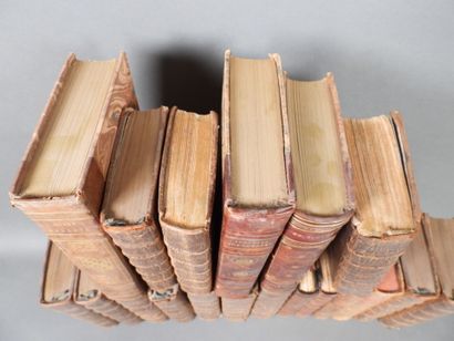 Approximately 19 in-12 volumes, mostly 18th-century...