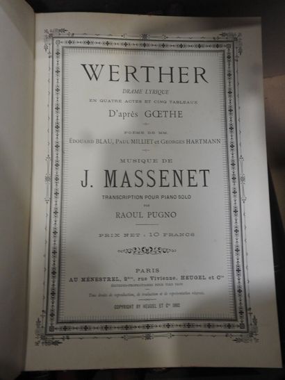 [MUSIC]
14 bound sheet music scores from...