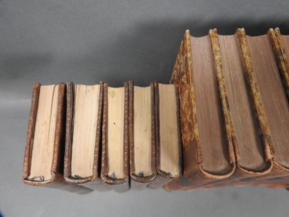 Approximately 18 volumes in 19th-century...